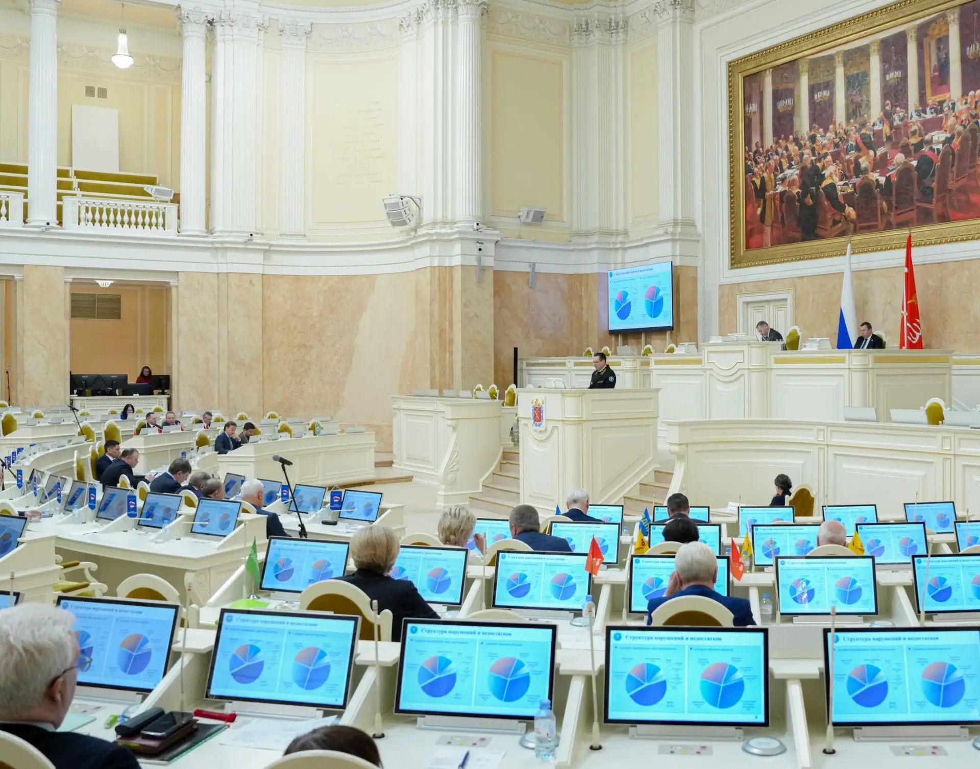 Стенограмма выступления Председателя Контрольно-счетной палаты Санкт-Петербурга Константина Желудкова в Законодательном Собрании Санкт-Петербурга с отчетом о деятельности Контрольно-счетной палаты Санкт-Петербурга за 2025 год